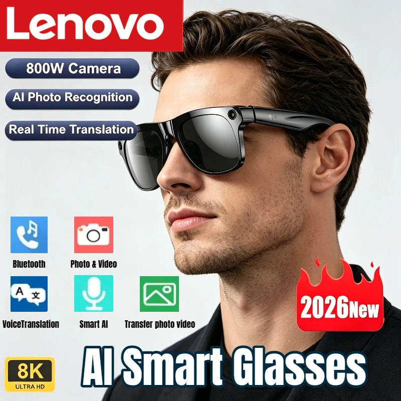 نظارات لينوفو الذكية بالذكاء ا - مراجعة Smart Glasses Lens وسعره